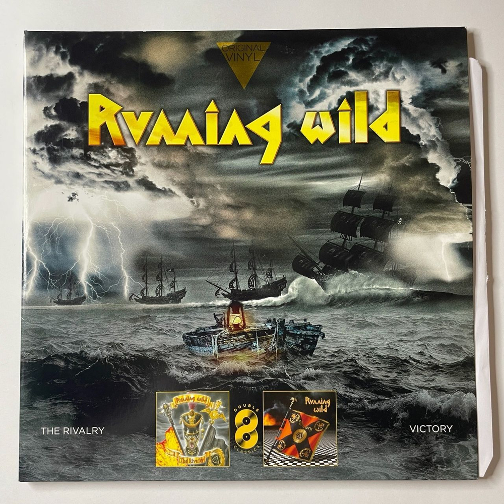 Винтажная виниловая пластинка LP Running Wild The Rivalry Victory (EU 2019)