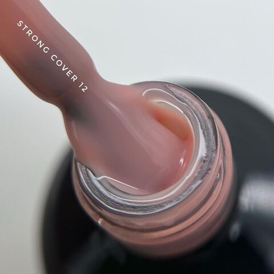 Bloom Strong base Cover 12 - База жесткая нюдовая, 15 мл