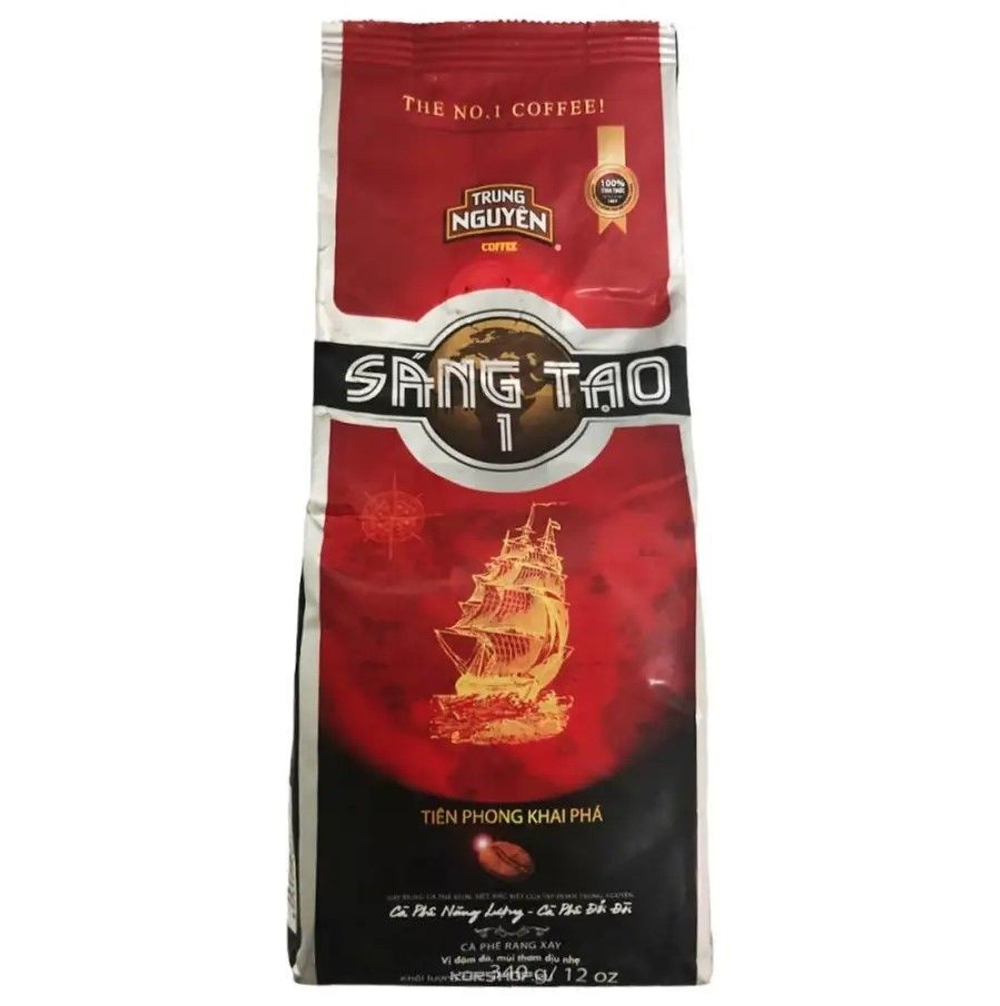 Молотый кофе Sang Tao №1 TRUNG NGUYEN три упаковки, 1020 г