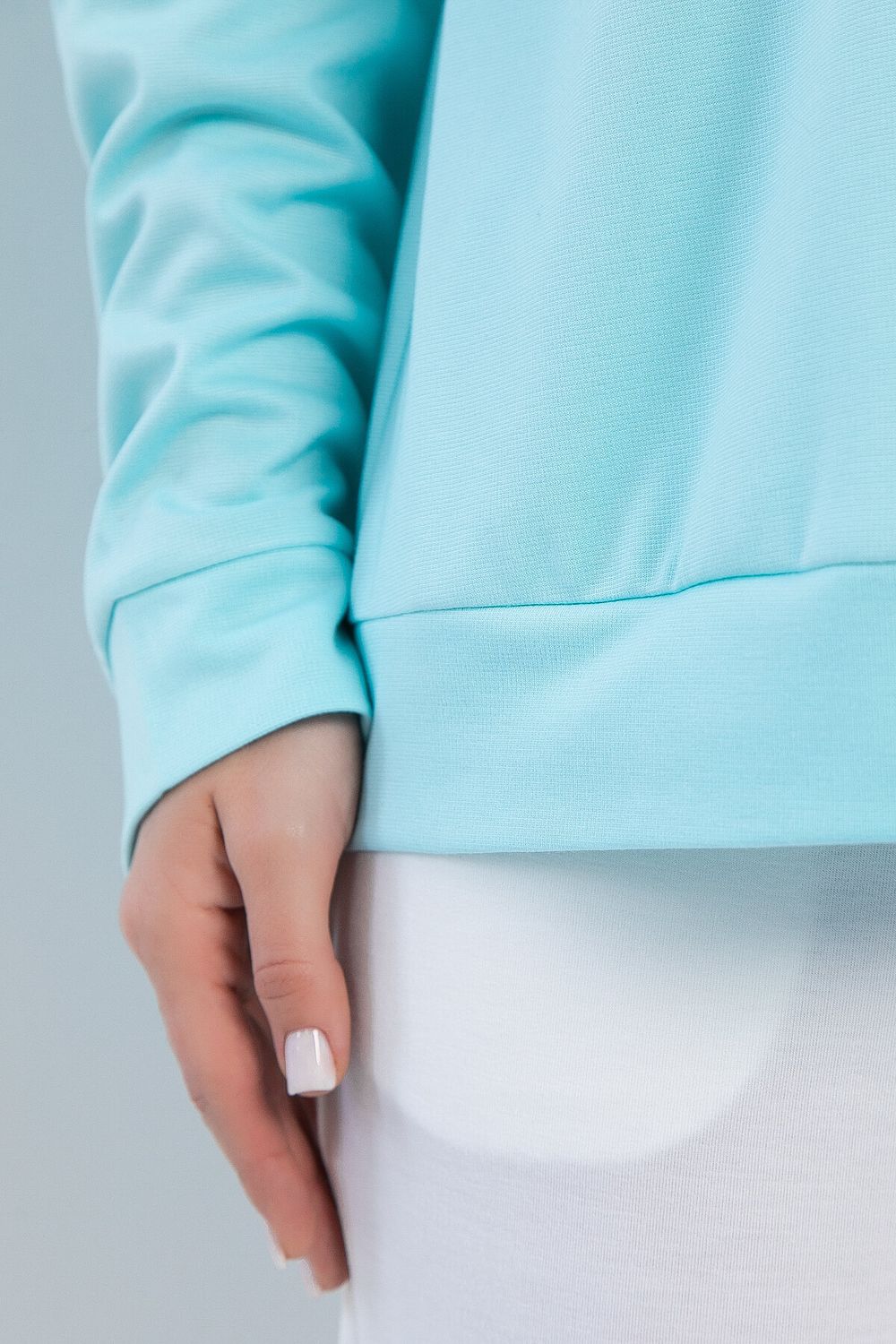 Свитшот Айрис (голубой) Б13041-25М LT Collection