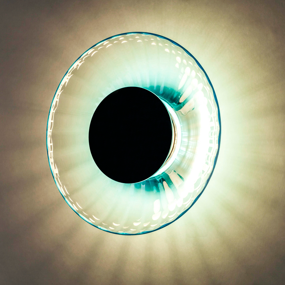 809025 Настенно-потолочный светильник CELESTA LED 24W 600LM ХРОМ/ГОЛУБОЙ 3000K