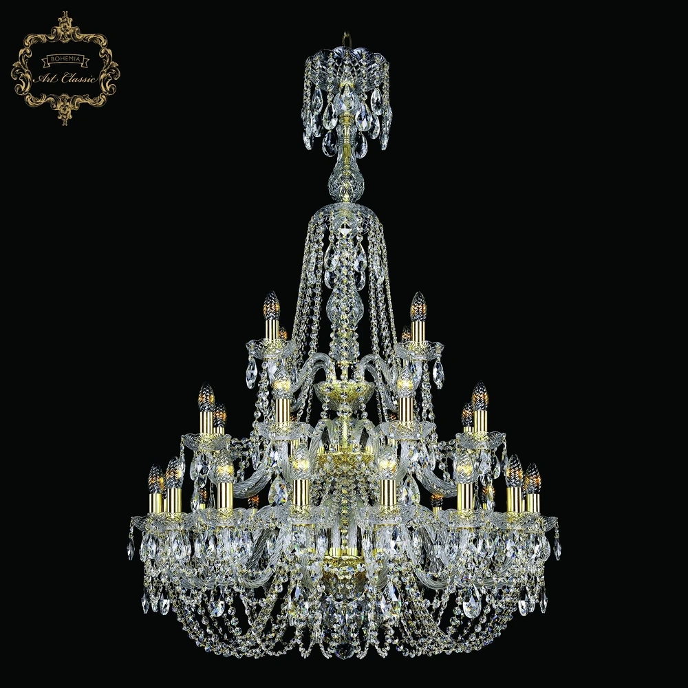 Подвесная люстра Art Classic 11.11.16+8+4.300.3d.XL-128.Gd.Sp