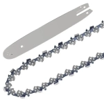 Цепь для мини пилы 6 дюймов, шаг 1/4" 37 звеньев(3 шт.)