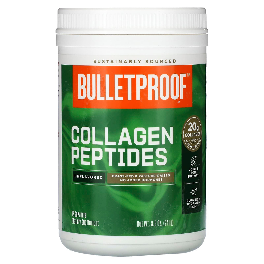 BulletProof, пептиды коллагена, с нейтральным вкусом, 240 г (8,5 унции)