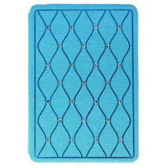 Gissar Star Leather Case for iPad Mini Blue