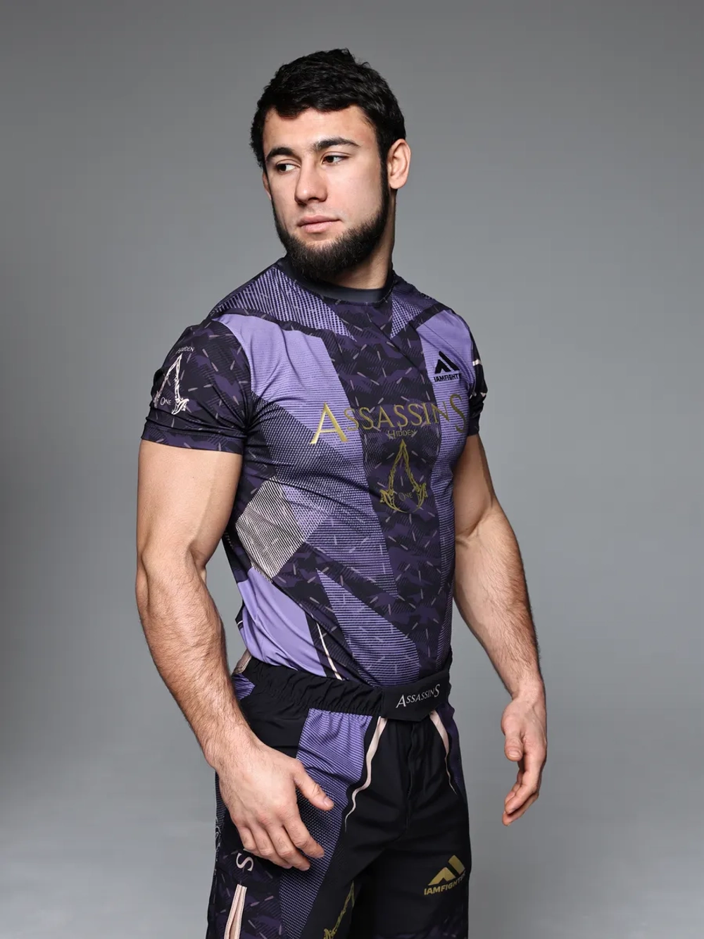 Футболка спортивная для тренировок мма mma Assassin's