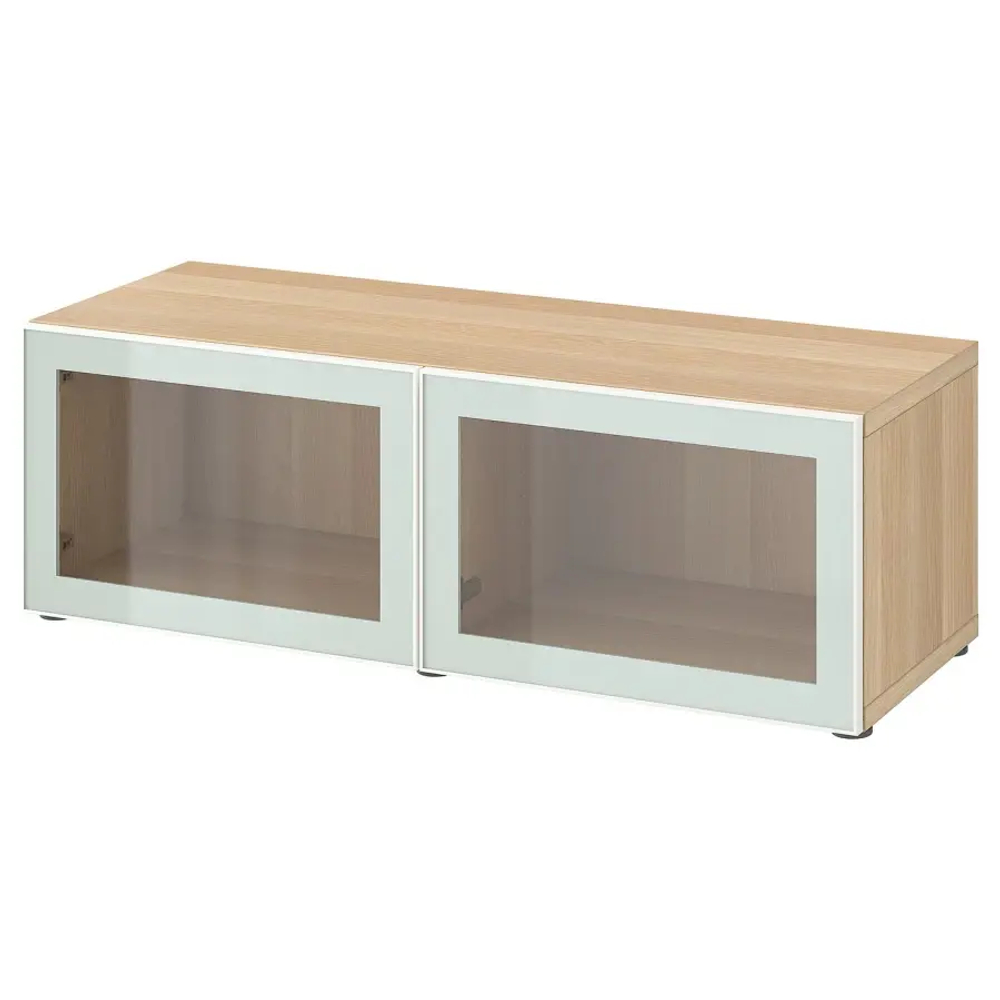 Шкаф - IKEA BESTÅ/BESTA, 120x42x38 см, белый, Бесто ИКЕА