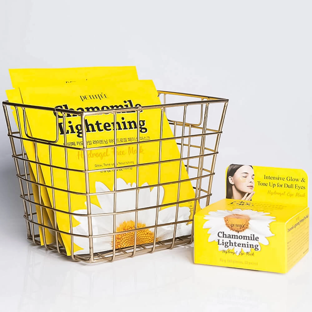 Гидрогелевая маска Petitfee Chamomile Lightening Hydrogel Face Mask 32 мл