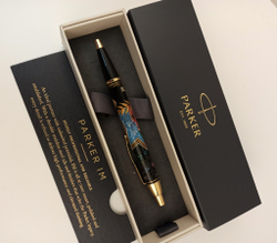 Ручка расписная  Паркер "Москва. Кремль" худ. Макарычева