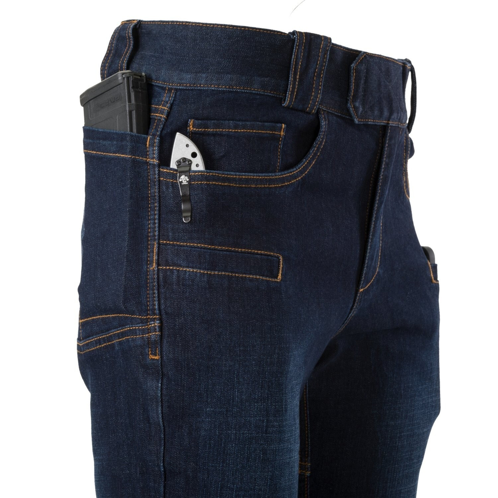 Helikon-Tex GREYMAN TACTICAL JEANS® Slim - Denim Mid - Dark Blue