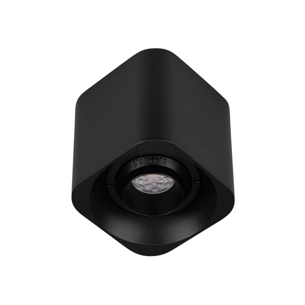 Светильник SP-ACENTO-S95x95-10W Warm3000 (BK, 20-45 deg, 230V) (Arlight, IP20 Металл, 5 лет) 055747