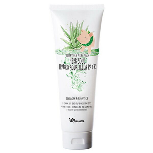 Увлажняющая маска для лица Elizavecca Milky Piggy Herb Soul Hydro Aqua Jella Pack, 250мл