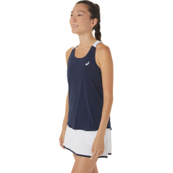 Женская теннисная майка ASICS Court Tank Top Women - Dark Blue, White