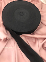 Резинка эластичная черная широкая 5 см