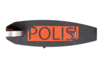 Самокат для детей NOVATRACK POLIS PRO, 180/145 мм, складной с кнопкой, красный