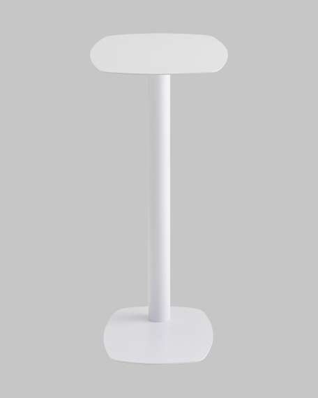 Журнальный столик Eanna L металл белый