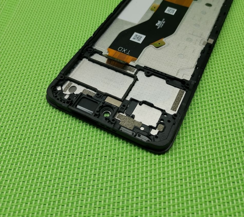 Tecno Spark 20C (BG7) / (BG7n) - Дисплей (экран) в сборе с тачскрином (в рамке) (ORIG-SP)