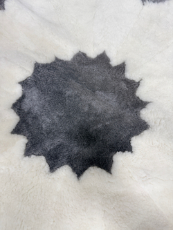 Ковер шкура натуральная овчина меховой