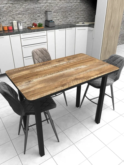 Обеденный стол "Дуб юкон" 90x60 см