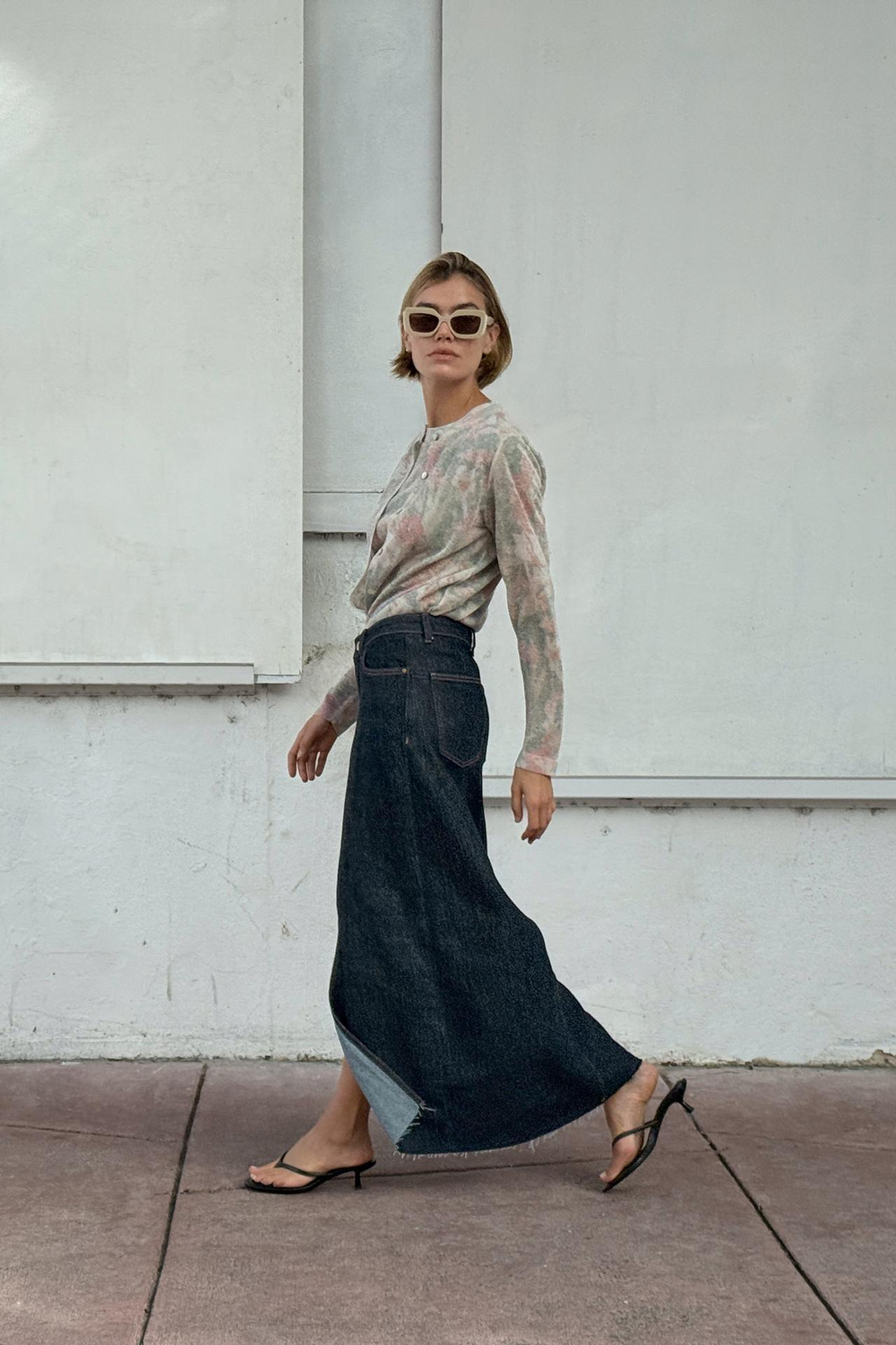 ZARA КАРДИГАН С ЦВЕТОЧНЫМ ПРИНТОМ, РАЗНОЦВЕТНЫЙ