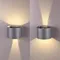 358003 STREET NT19 388 темно-серый Ландшафтный светильник IP54 LED 3000К 2*3W 85-265V KAIMAS