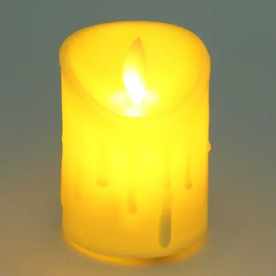 Сувенир подсветкой «Свеча - Капли воска» 5*7 см