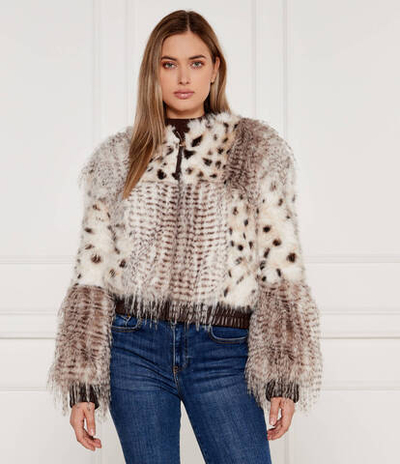 Шубка MENENKE Silvian Heach - белый(GPA24185PL)