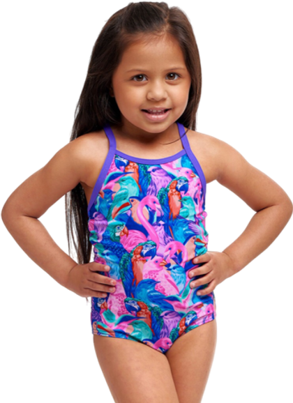 Купальник FUNKITA Toddler Girl's Birds Gone Wild