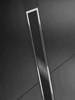 Водоотводящий желоб (трап) 800х70 (Черное глянцевое стекло Evolution Glass) ZSt.1131.8002