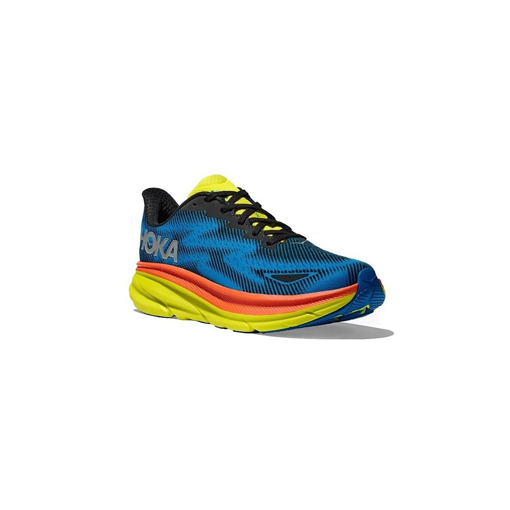 Кроссовки женские HOKA U CLIFTON 9 GTX Black / Diva Blue