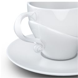 Чайная пара Talent, William Shakespeare, 260 мл, белая