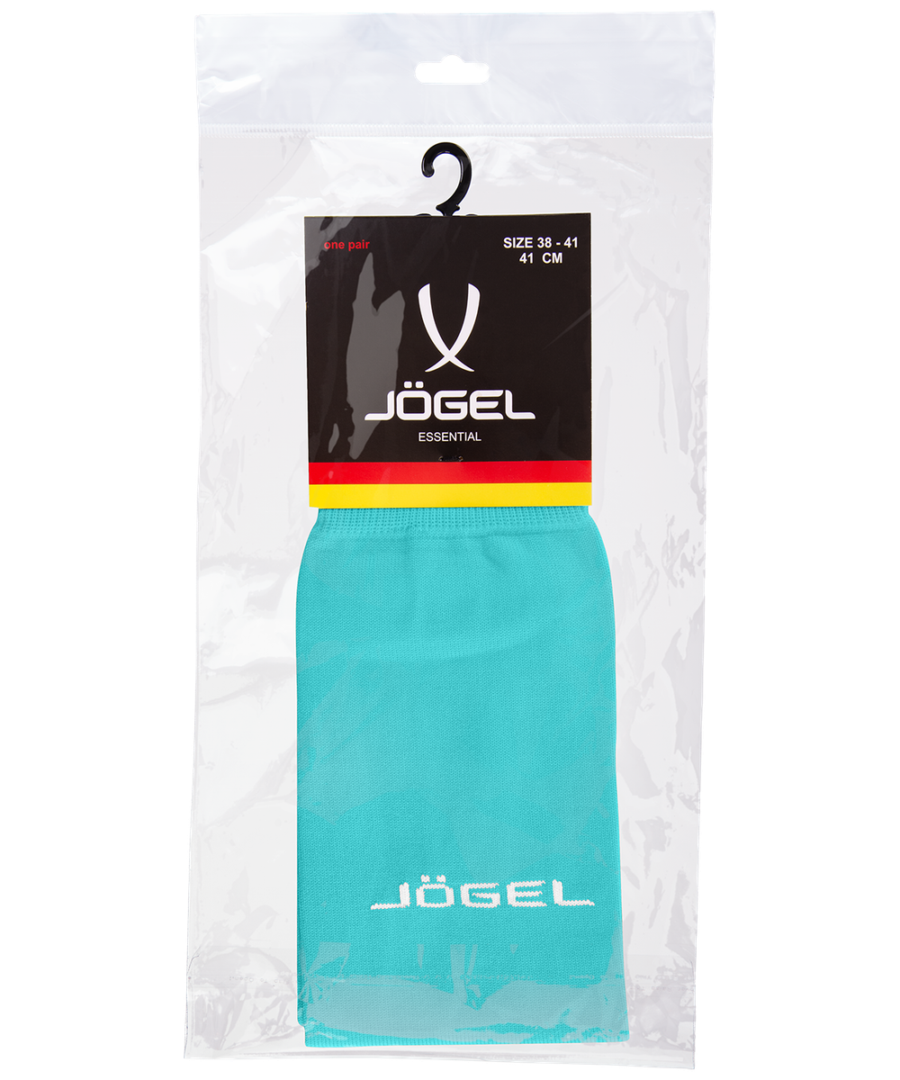 Гетры футбольные Essential JA-006, бирюзовый/серый