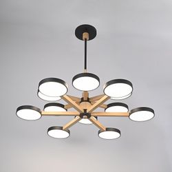 Люстра на штанге Imperiumloft TURNA Black TURNA-DBL01