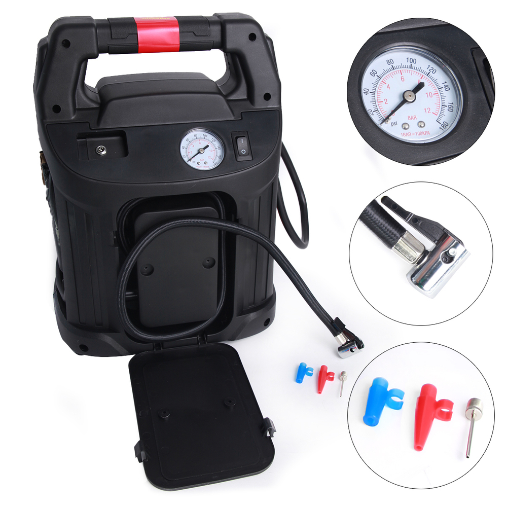 Пусковое устройство с компрессором 12В, 20 000 мАч, 600/1200А iCartool IC-CBL20P