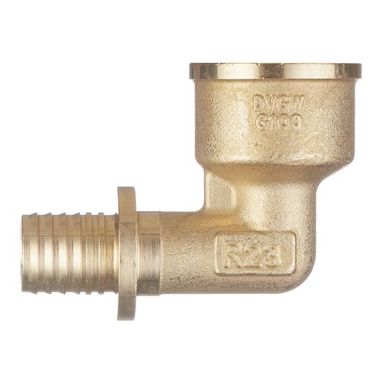 TECE TECEflex Уголок соединительный с муфтой, латунь 16 × Rp 1/2“ с внутренней резьбой