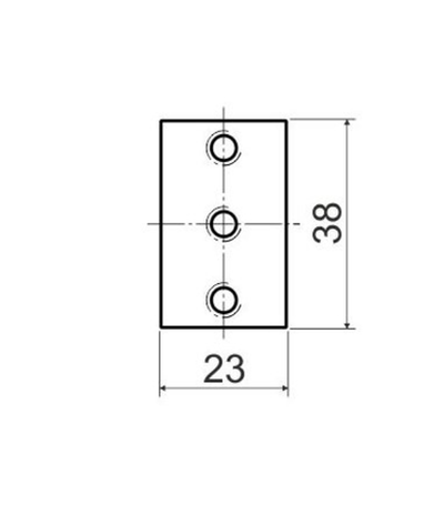 Закладное крепление ZK03 серебро