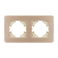 Рамка алюминиевая FRM-AKIRY-AL-2-GD (Arlight, -) 049726