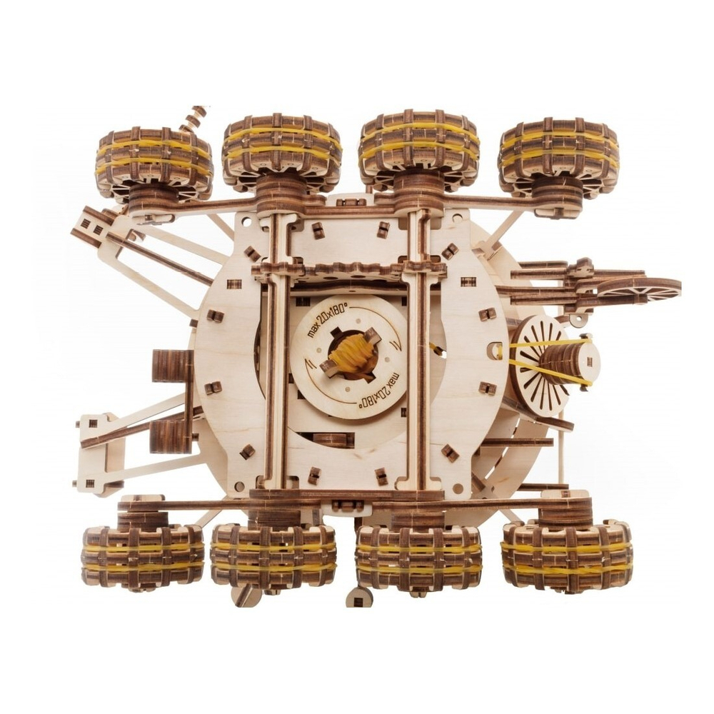 Деревянный механический конструктор Луноход-1 (EWA)
