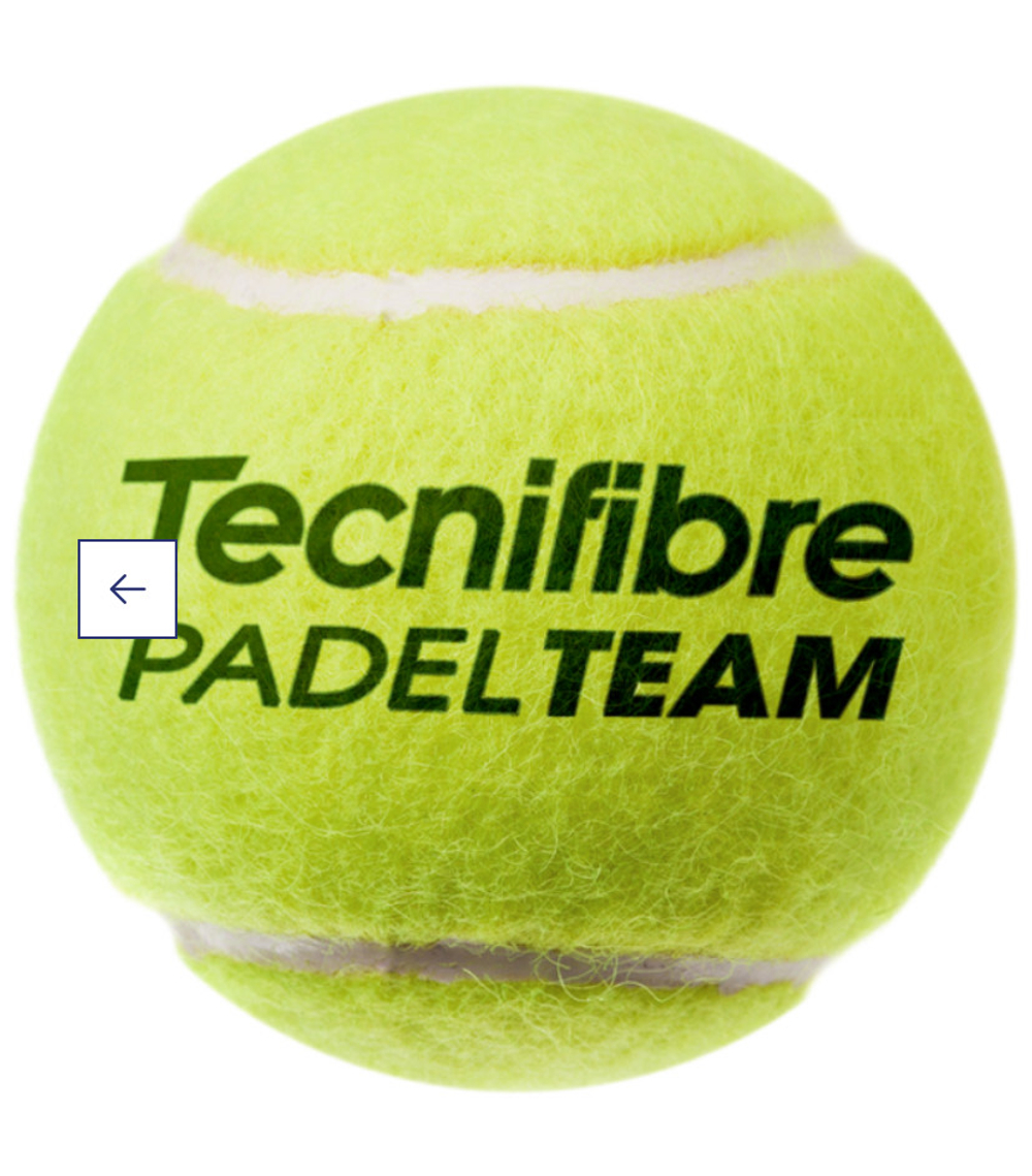Мячи для Падел, Tecnifibre, PADEL TEAM (3 balls), 3шт