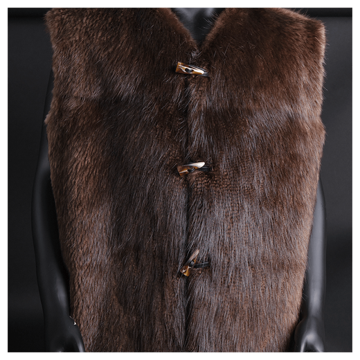 Жилет из меха бобра «Шабашник»