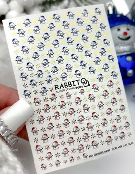 Слайдер для ногтей Rabbit 084 Foil