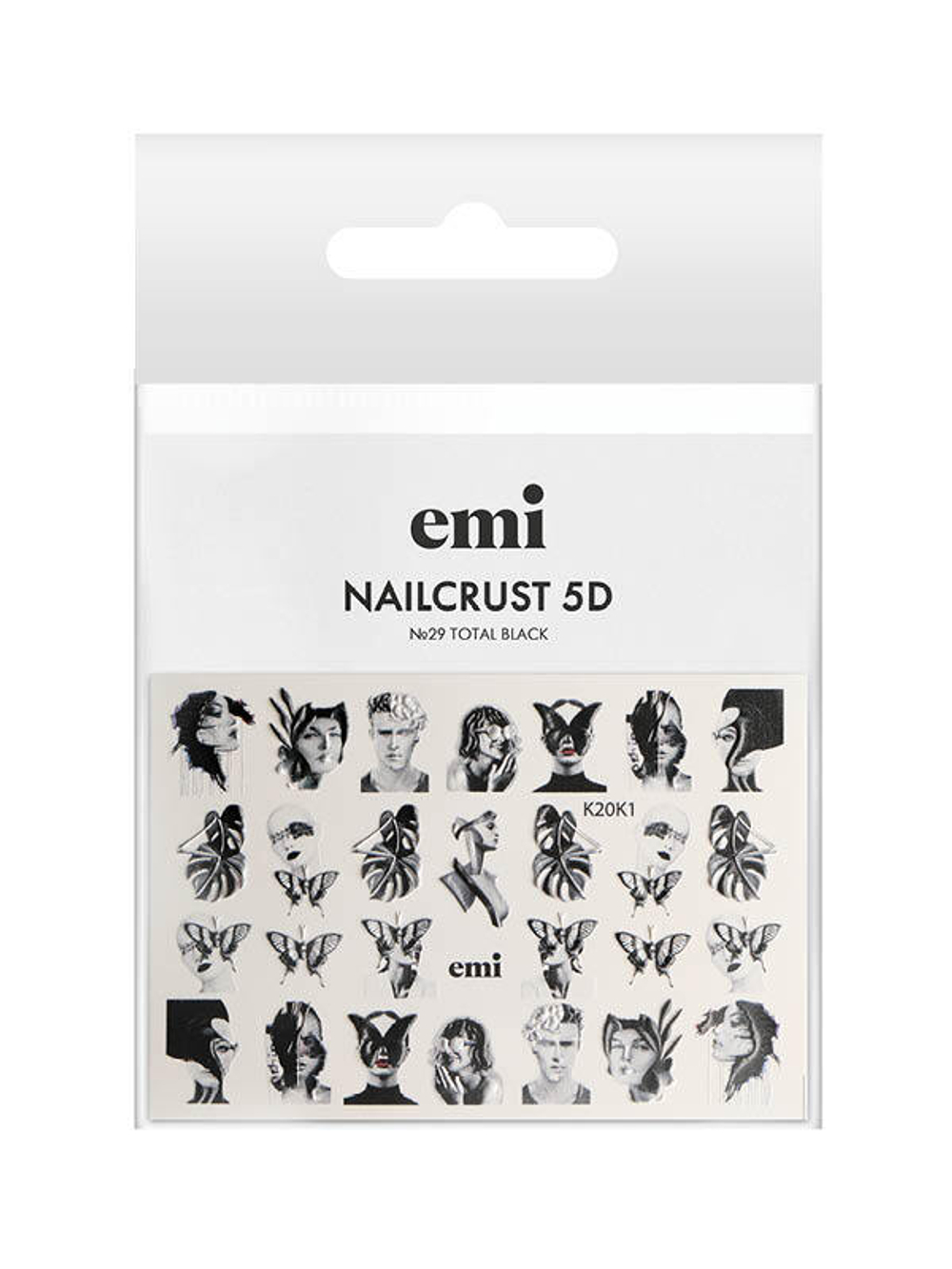 NAILCRUST 5D №29 Total Black