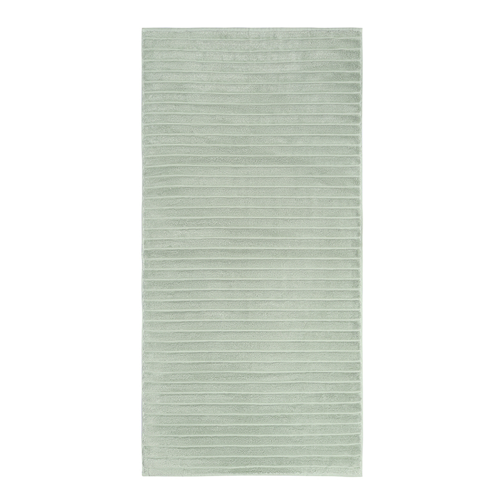 Полотенце банное waves мятного цвета из коллекции essential, 70х140 см