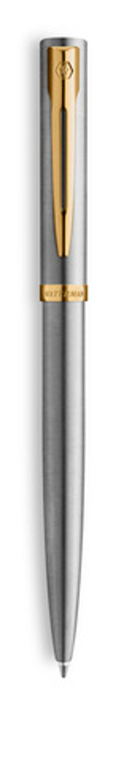 Waterman Impression Stainless Steel GT ручка шариковая, 1,0мм, подарочная упаковка
