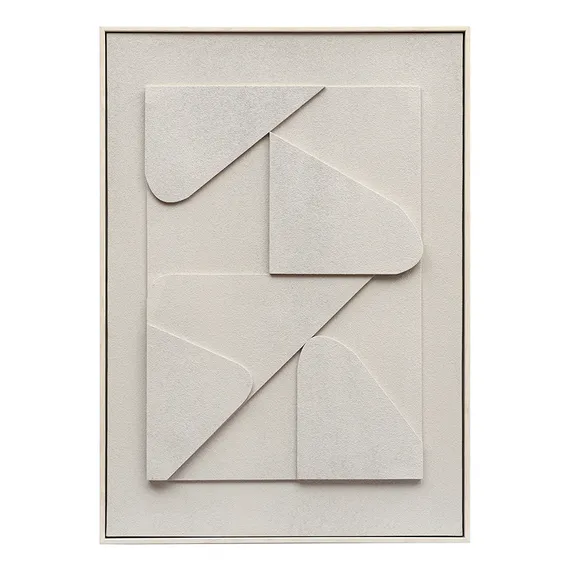 Панно декоративное с эффектом 3d minimalism triangle, 50х70 см