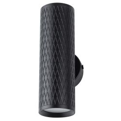 Декоративная подсветка ЭРА WL46 BK MR16 GU10 12Вт черный IP20 для интерьера стен фасадов зданий | Фасадная декоративная подсветка