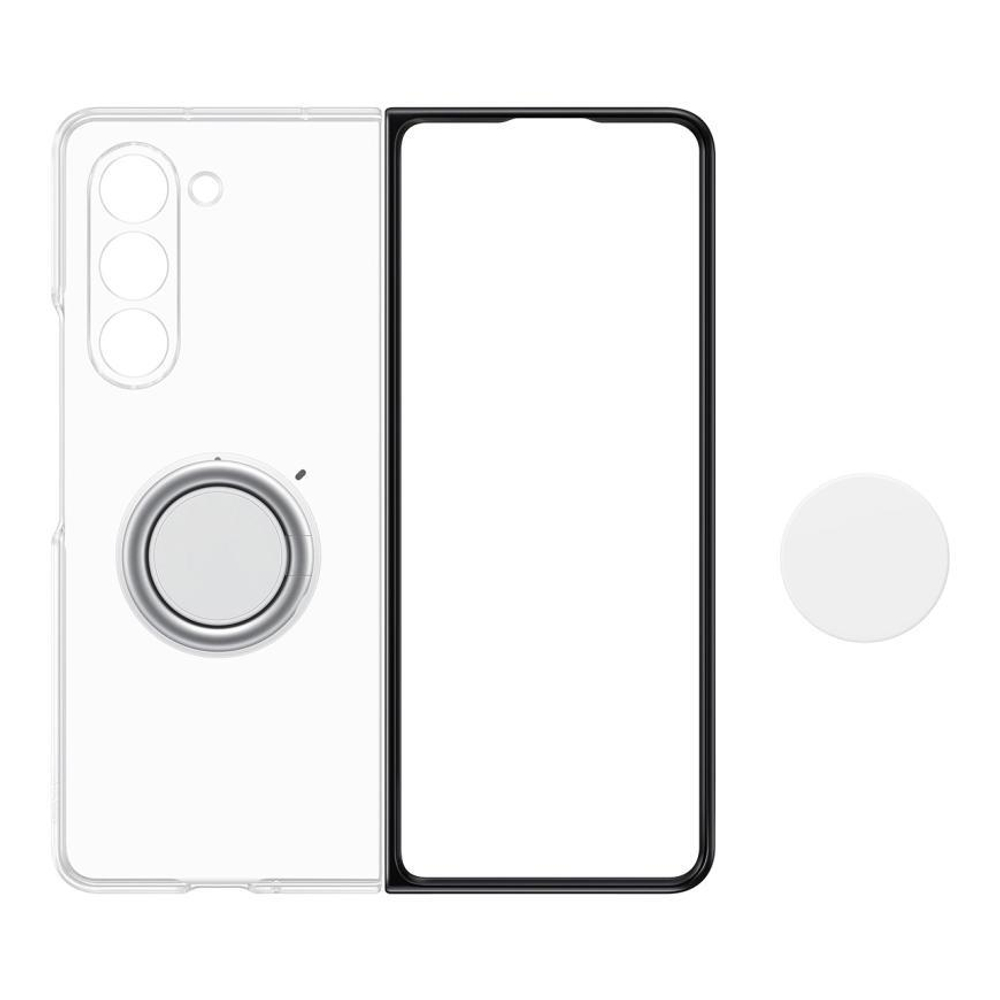 Прозрачный чехол с кольцом-держателем Samsung Clear Gadget Case для Galaxy Z Fold5