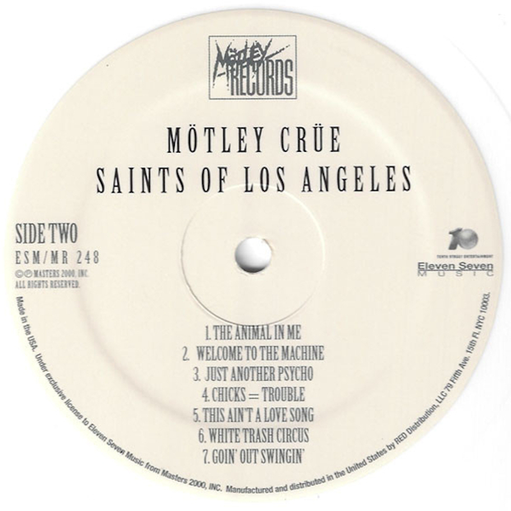 Mötley Crüe / Saints Of Los Angeles (Coloured Vinyl)(LP)