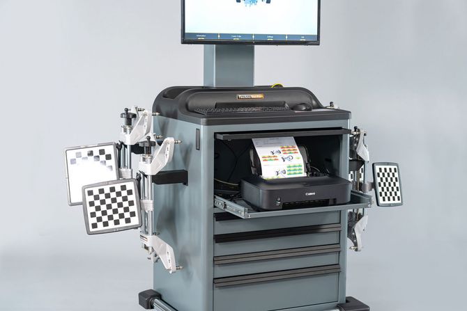 Техно Вектор (P 7204 TAM) стенд сход-развал 3D 7 PRO