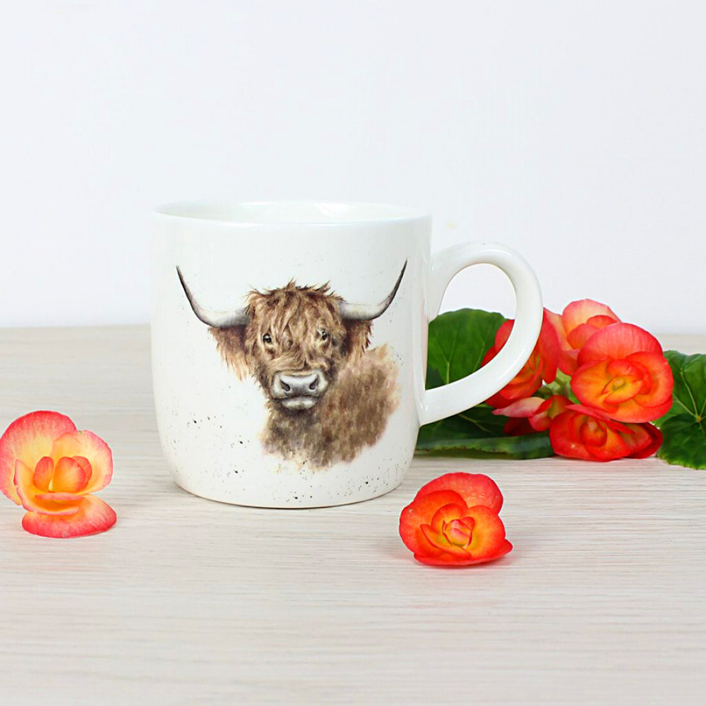 Royal Worcester Кружка Wrendale Designs 310 мл Highland Cow